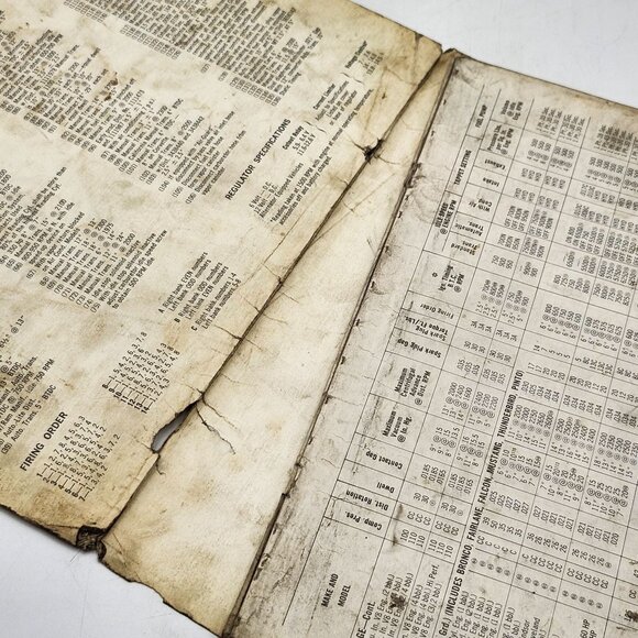 1972 Tune-Up Specifications Manual Passenger Cars Trucks NAPA Echlin Vintage - Picture 3 of 4